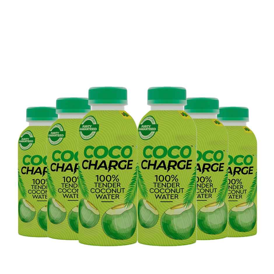 Wow Coco Charge Tender Coconut Water | Pure Coconut | No Added Sugar | No Concentrate | Bottle