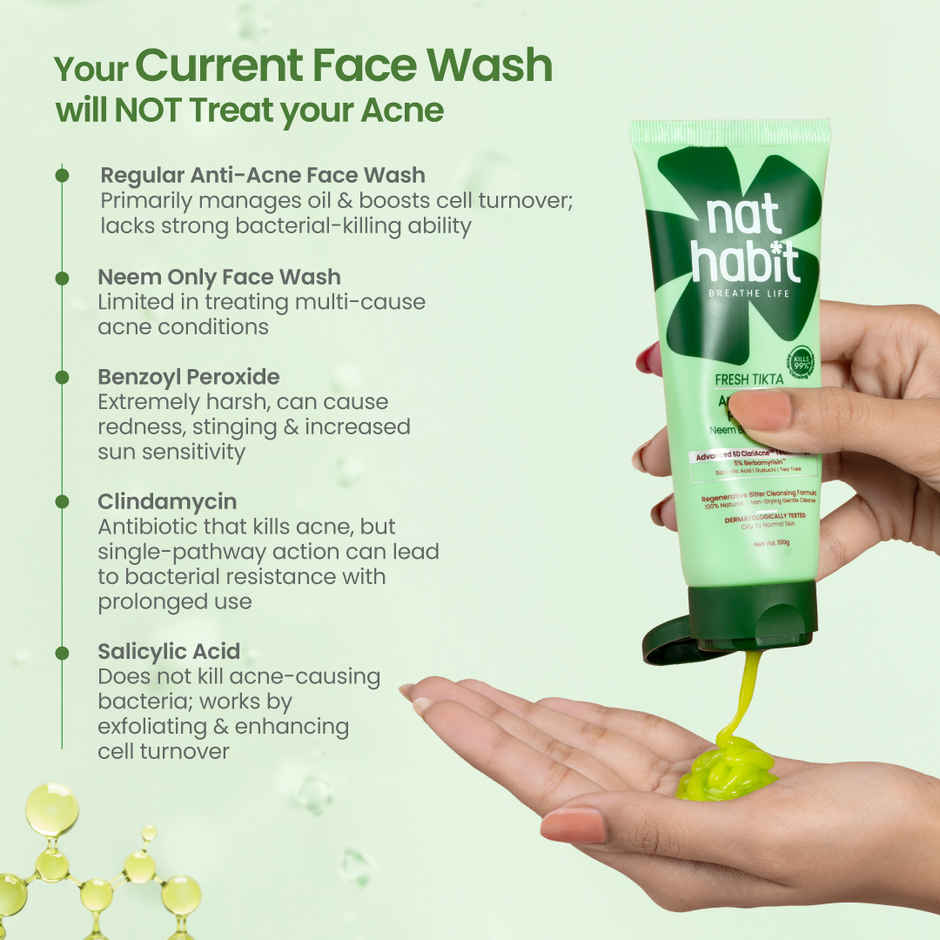 Nat habit Anti-acne Facewash