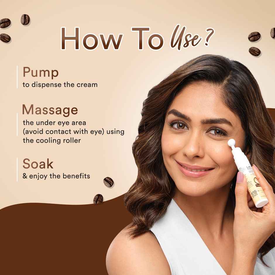 Lacto Calamine Under Eye Cream For Dark Circles, Fine Lines & Puffy Eyes Enriched With Coffee