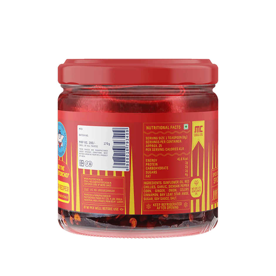 MasterChow Spicy Sichuan Chilli Oil