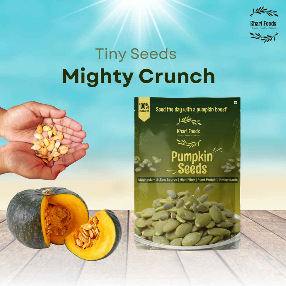 Khari Foods Premium Pumpkin Seeds Raw