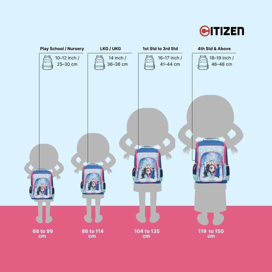 Frozen Fantasy Backpack | 6-9 Years | 1st to 3rd Standard