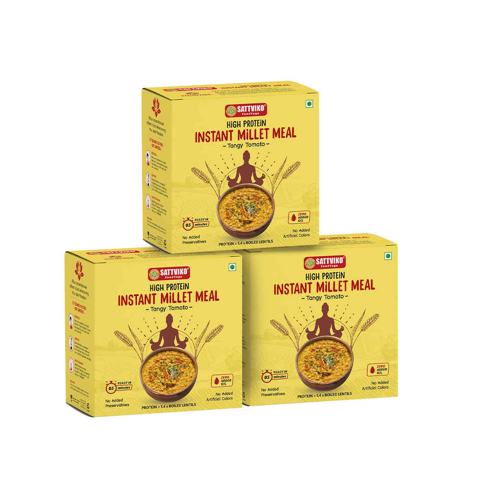 Sattviko Millet Meal - Tangy Tomato