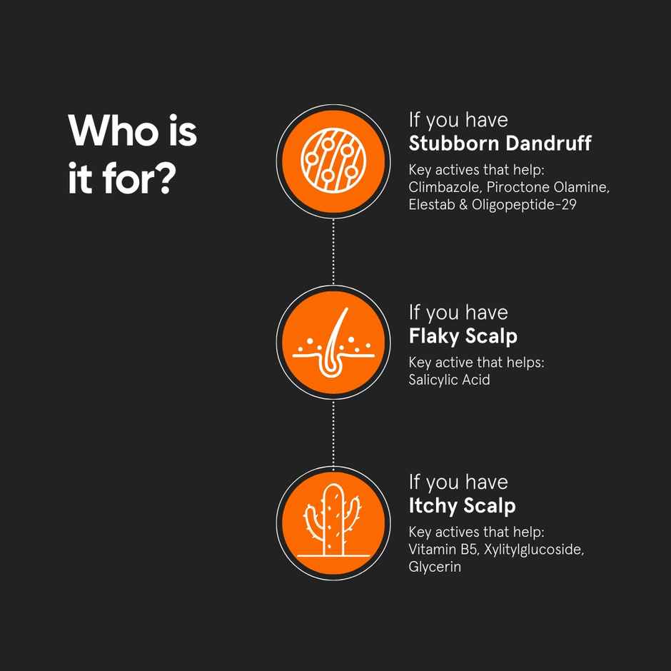 Minimalist Anti- Dandruff Hair Serum Cph Complex + 0.8% Oligopeptide