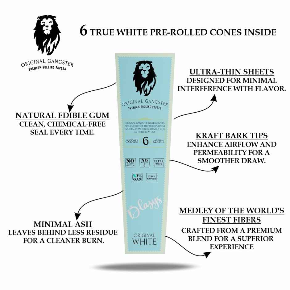 ORIGINAL GANGSTER Cones |Original White