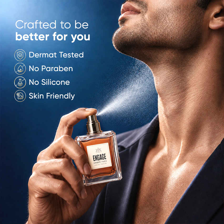 Engage Gift Assorted Luxury Perfume Set for Men | 4 Unique EDPs | Long Lasting | Travel Sized