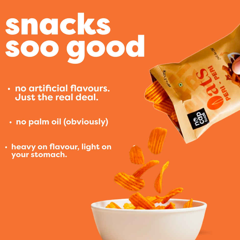 Nocap Oats Peri Peri Chips