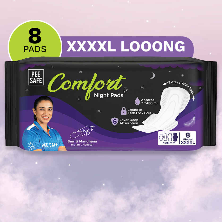 Azah Pee Safe Comfort Night Pads | 4XL