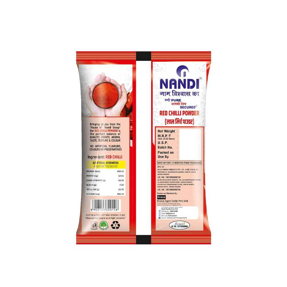 Nandi Red Chilli Powder