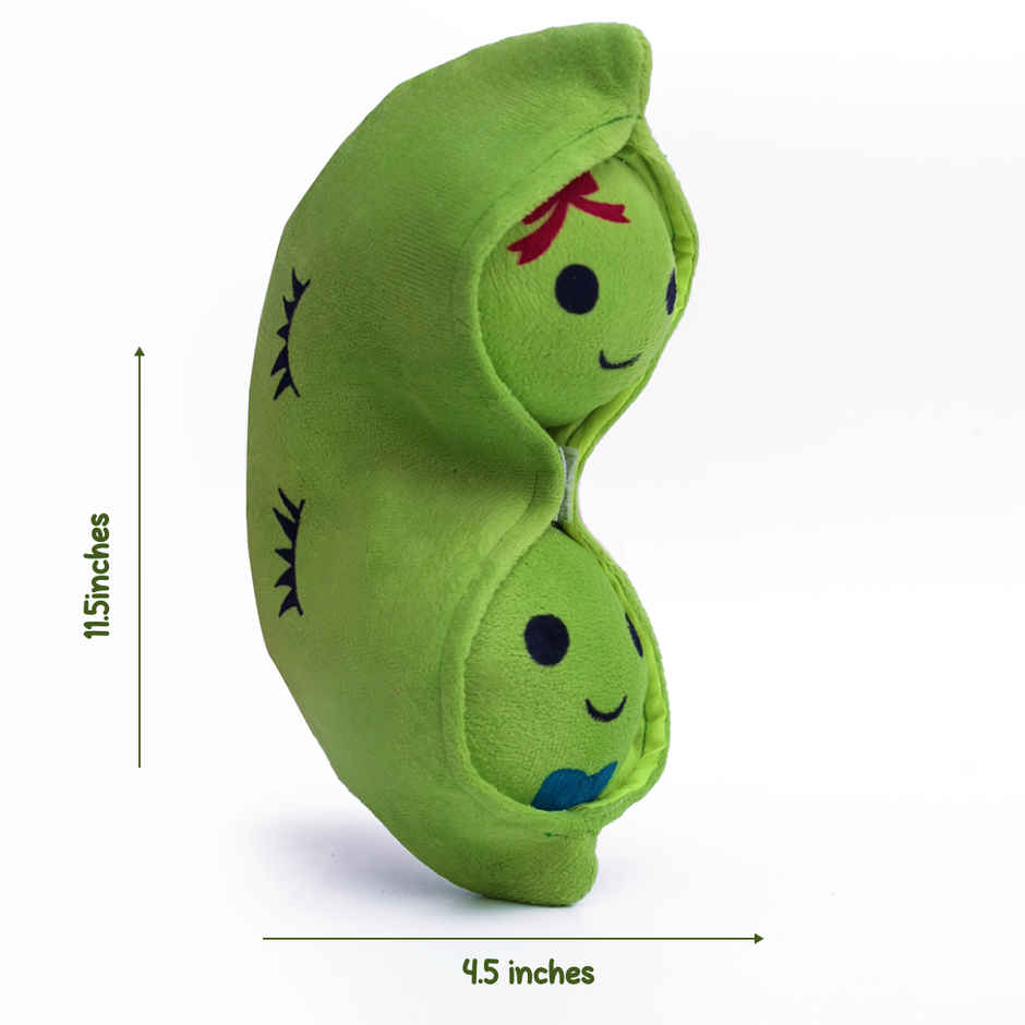 Mutt Of Course 2 Peas In A Pod Pet Toy