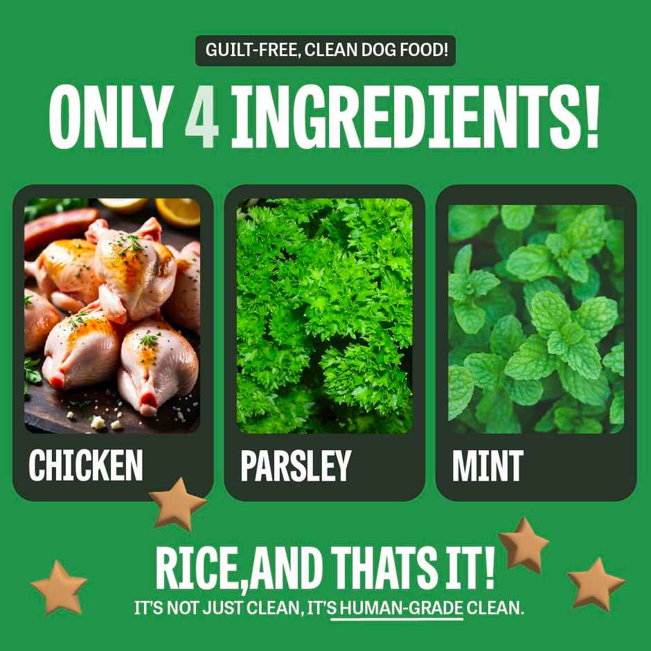 Petcrux Chicken Parsley & Mint Dog Treats