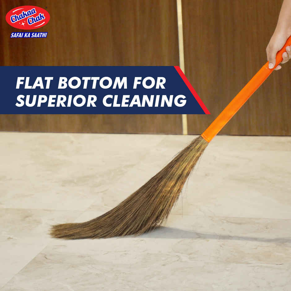 Chakaachak Shakti Grass Broom | 42.1 Inch
