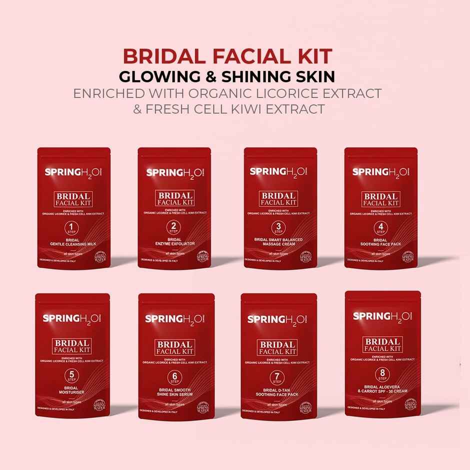 Spring H2O Bridal Facial Kit With Glow Skin
