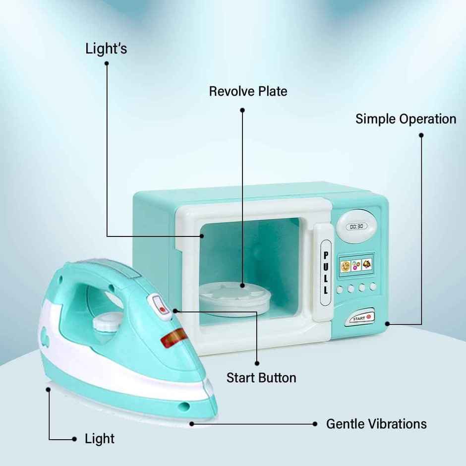 Anz Toy Green Microwave & Iron Ph 9421