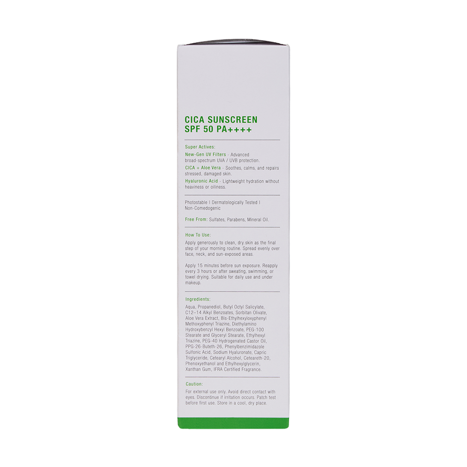 California Skin+ Cica Sunscreen SPF50 PA++++