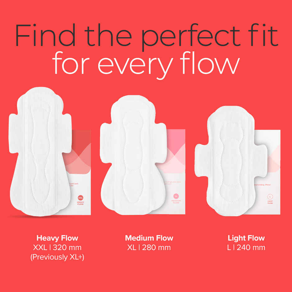 Nua Multi-size Sanitary Pads with Disposal Cover | Assorted pack