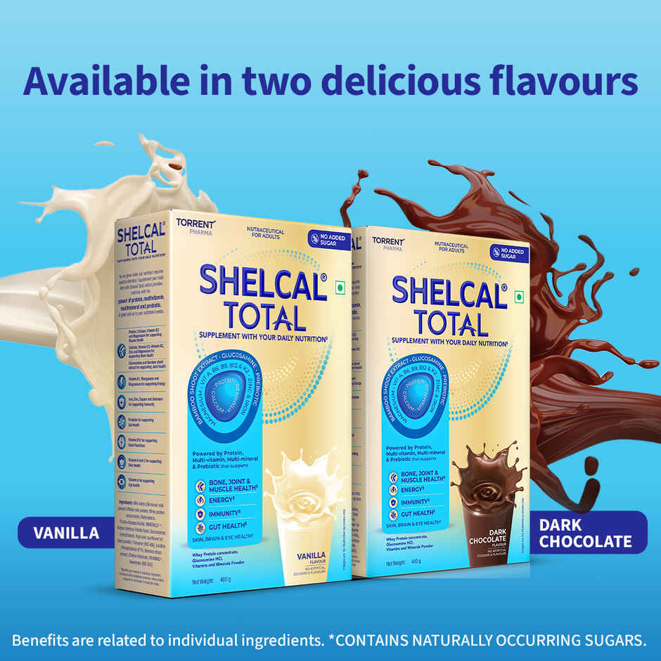 Shelcal Total Chocolate flavour powder