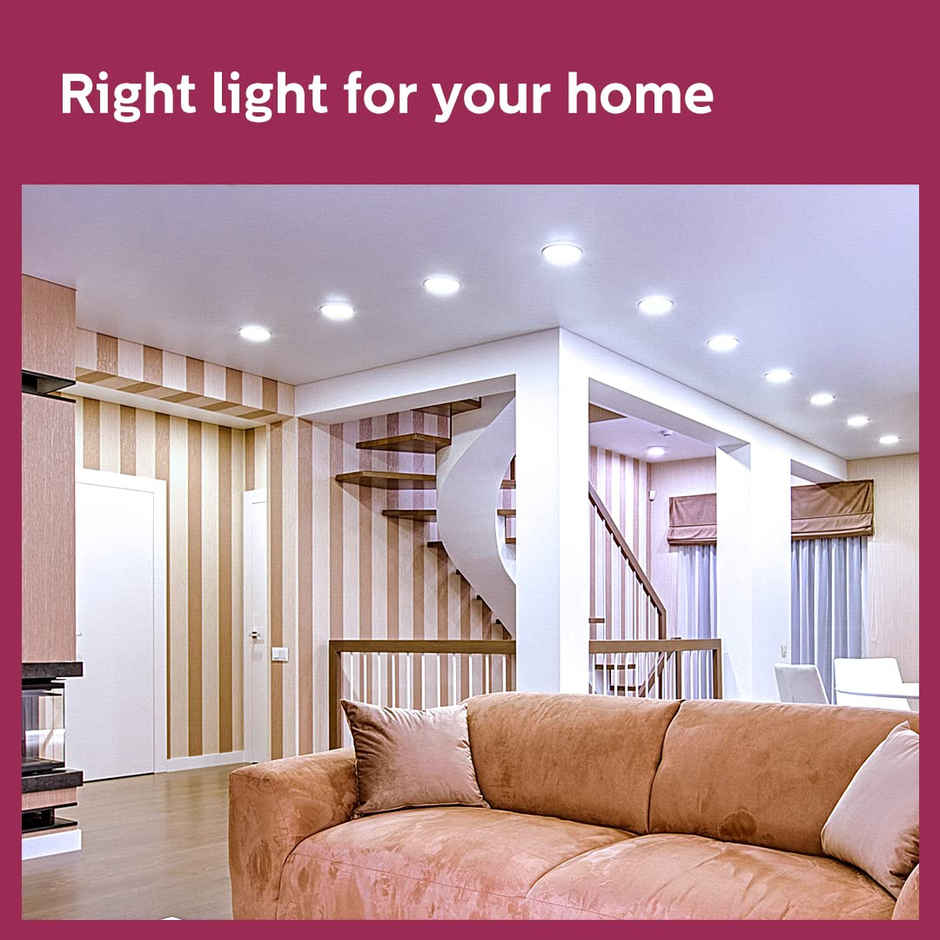 Philips Led 15W Round Rim Less Led Surface (NW)