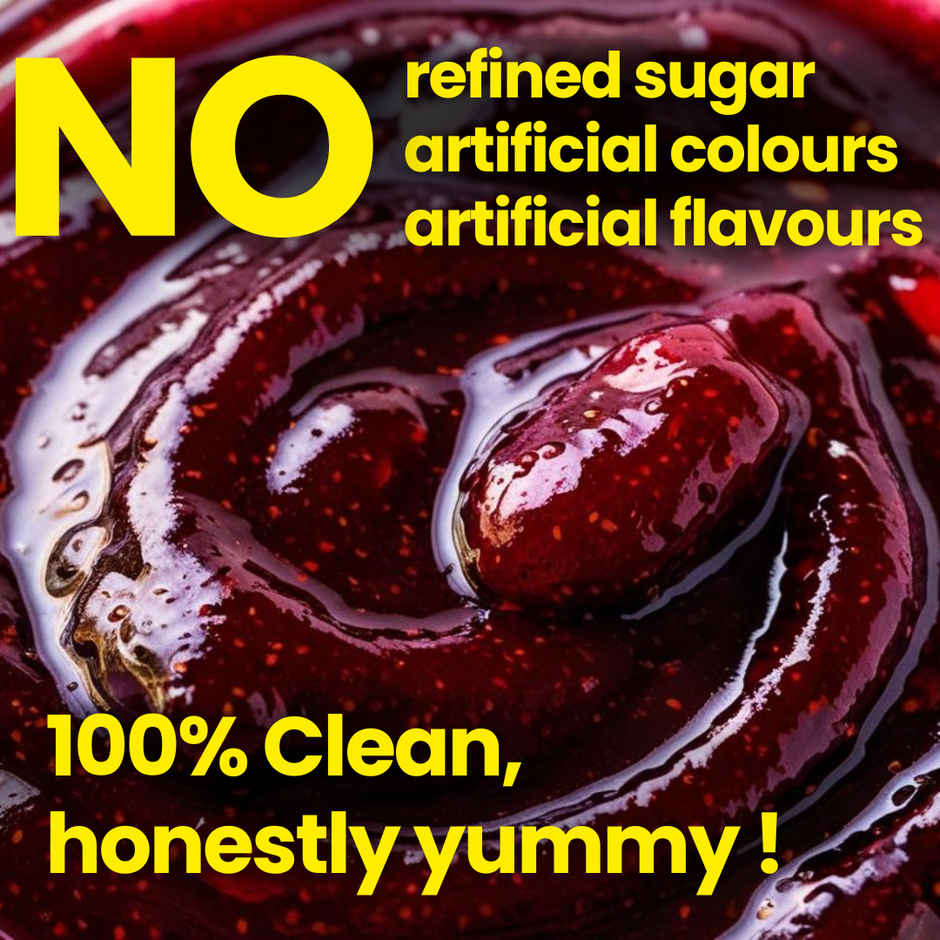 Eatopia Healthy Mixed Berry Honey Jam (No Refined Sugar & Preservatives )