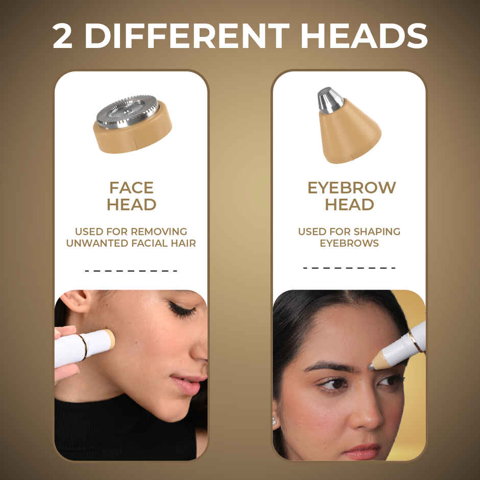 Winston 2 In 1 Face And Eyebrow Trimmer For Women