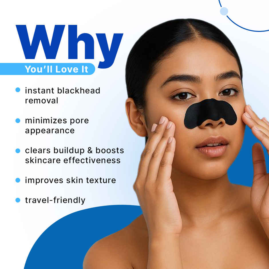 Sotrue Aloe Vera & Activated Charcoal Nose Pore Deep Cleansing Strips