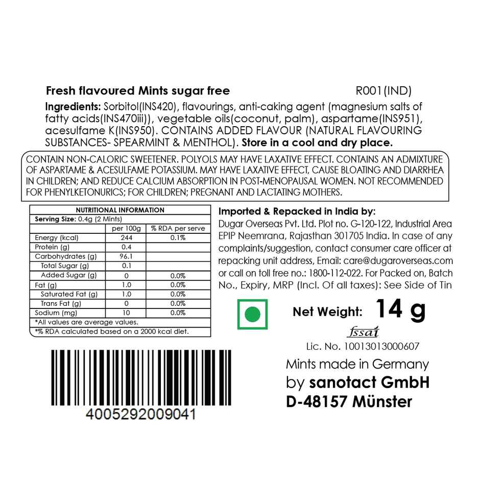 Impact Mints Cricket Edition- Fresh Mint