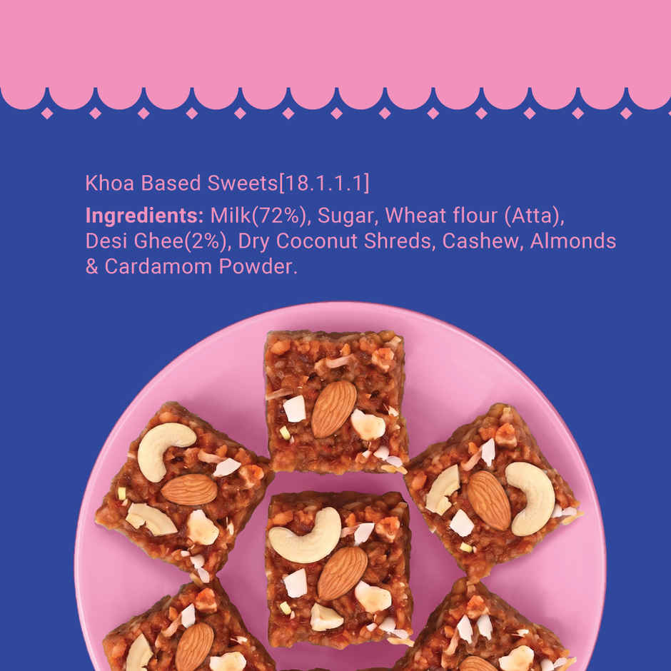Ghee Dodha Barfi by GO DESi