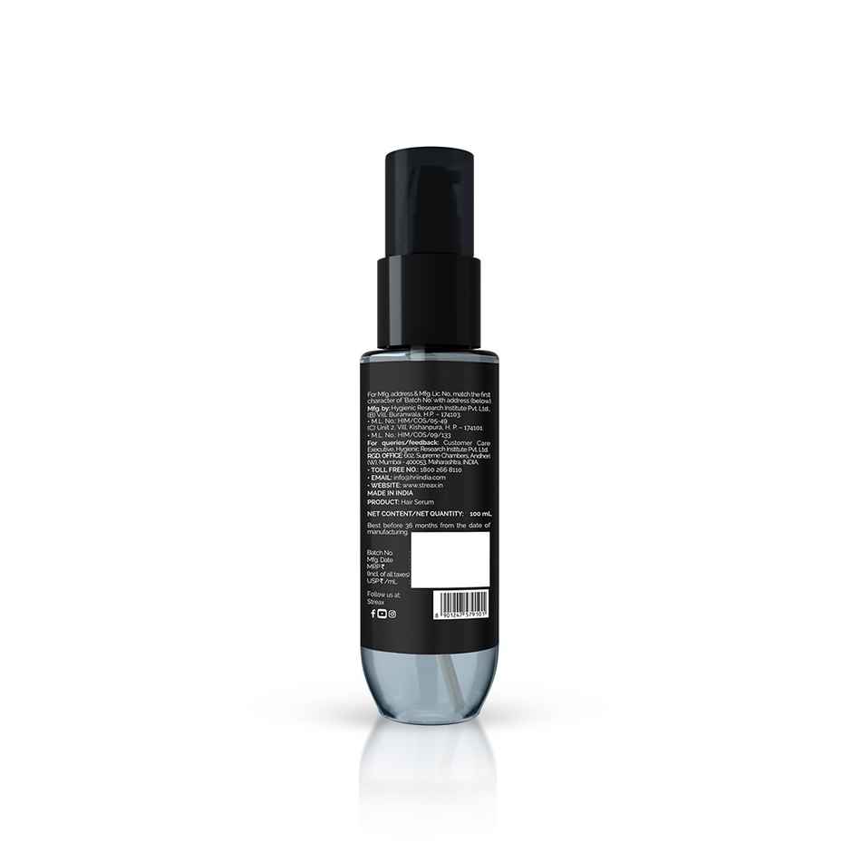 Streax Craft Strength Hair Serum For Chemically Treated Hair