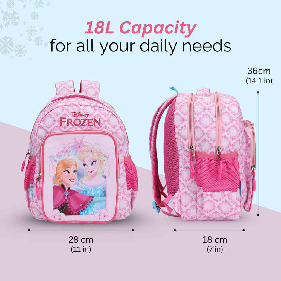 Anna Elsa Duo Bag | 14 Inch | 3-5 Years | LKG / UKG