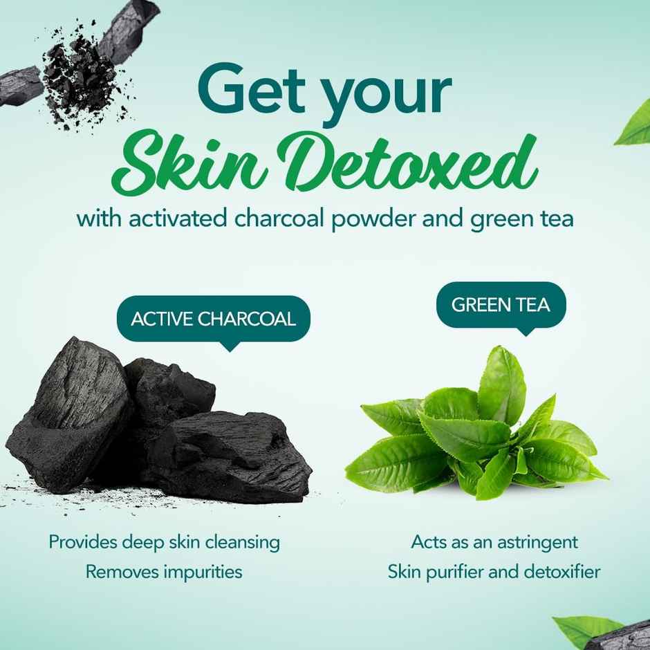 Himalaya Wellness Company Pollut Detox Charcoal Face Scrub