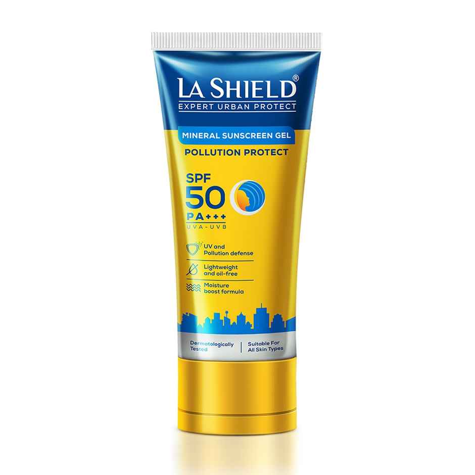 La Shield Pollution Protect Mineral Sunscreen Gel SPF