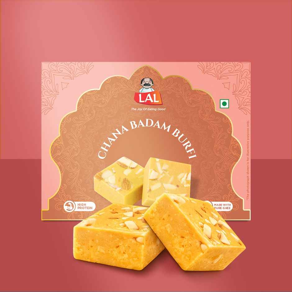 Chana Badam Burfi