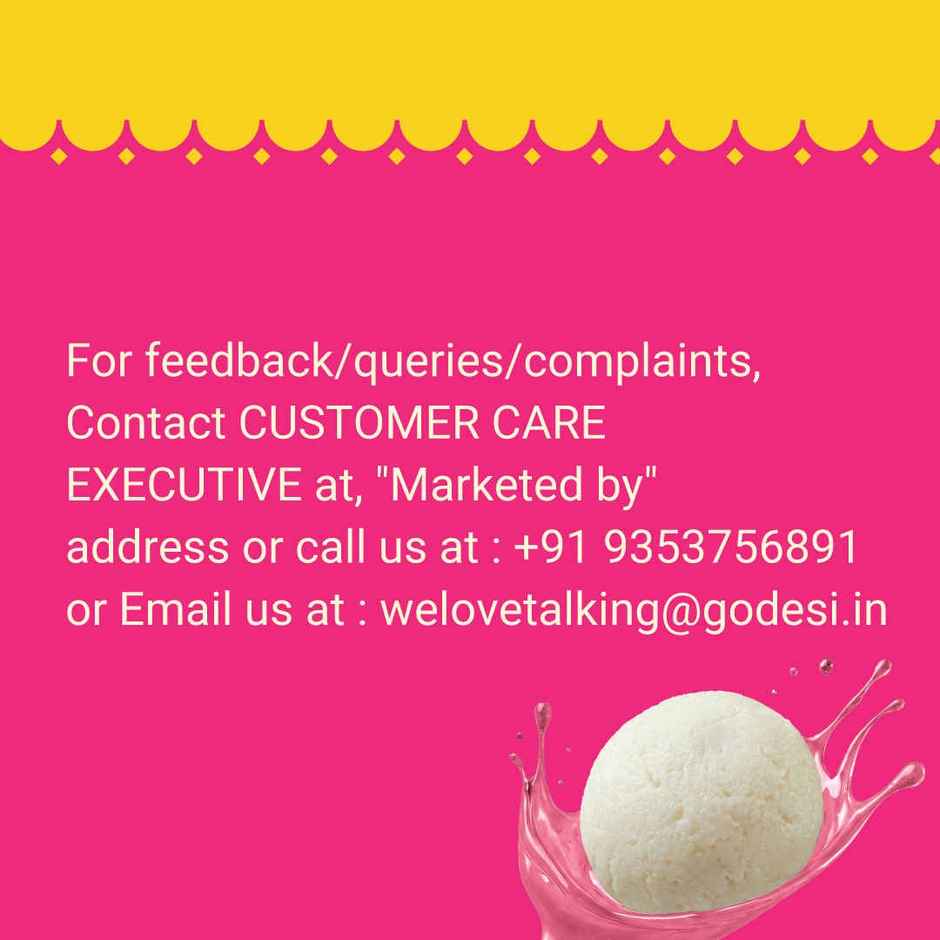 GO DESi Rasgulla Mini | With Farm Fresh Milk | Ready to Eat