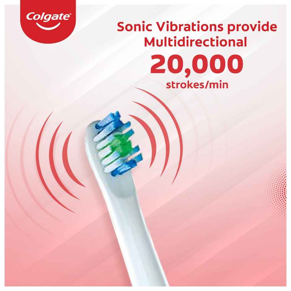 Colgate Proclinical 150 Battery Powered Toothbrush, Electric Toothbrush With Soft Bristles And Strong Strokes