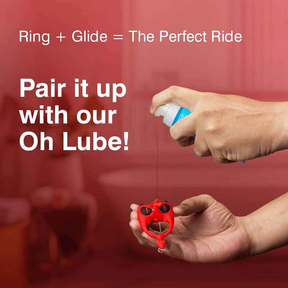 Skore Shiver Vibrating Ring For Him | Flexible