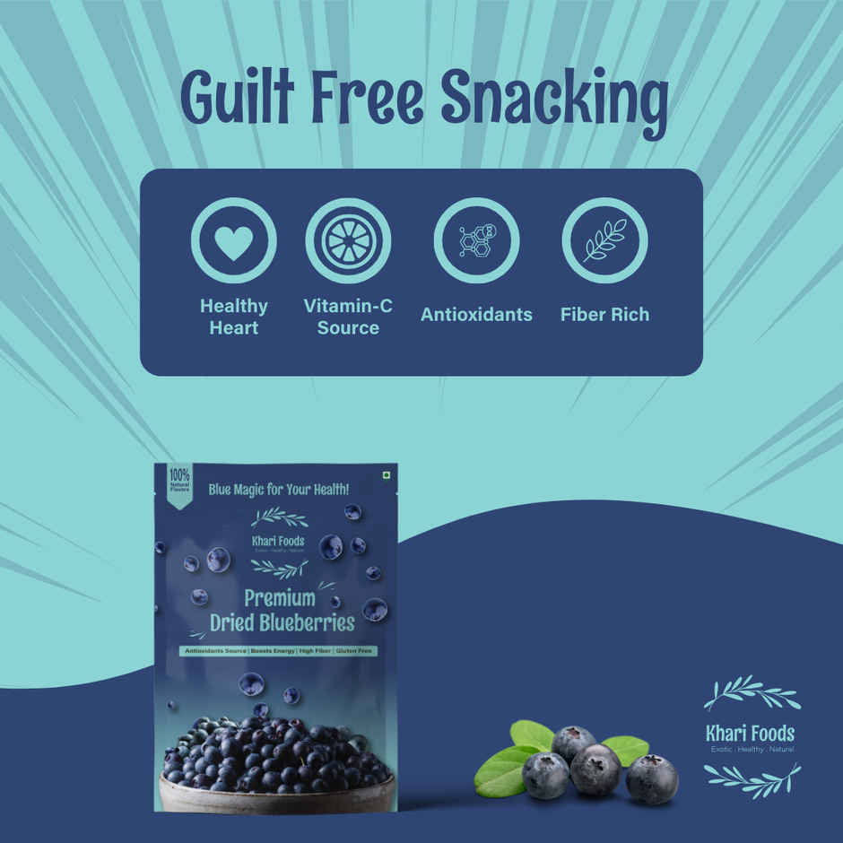 Khari Foods Blueberry Dried