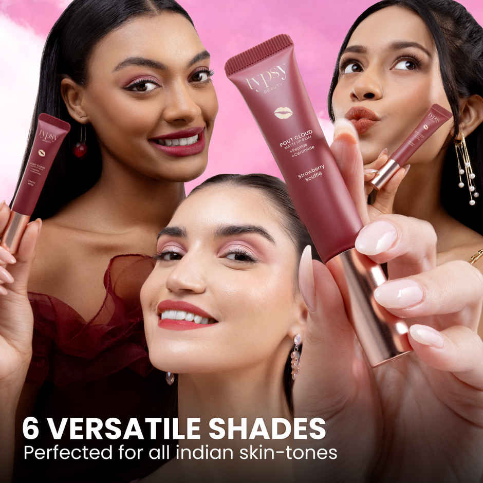 Typsy Beauty Pout Cloud Matte Lip Balm Mulberry Mochi