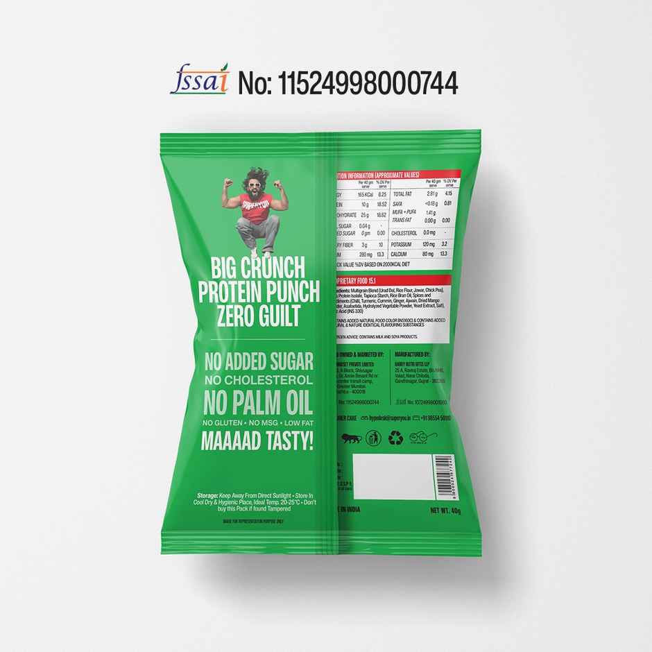 SuperYou Multigrain Pudina Chips | Crunchy & Healthy
