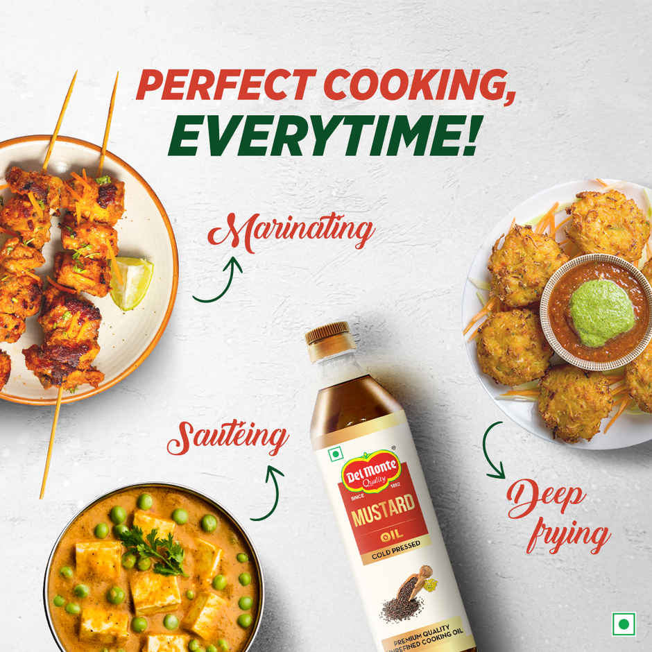 Del Monte Mustard (Sarson) Cold Pressed Oil