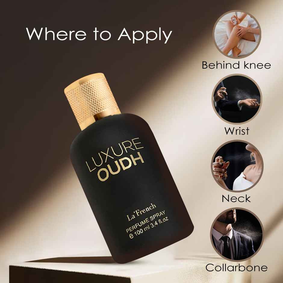 La French Luxure Oudh Perfume & Deodorant Gift Set