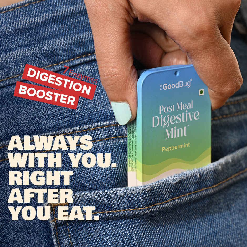 The Good Bug Post Meal Digestive Mint | Peppermint Flavour
