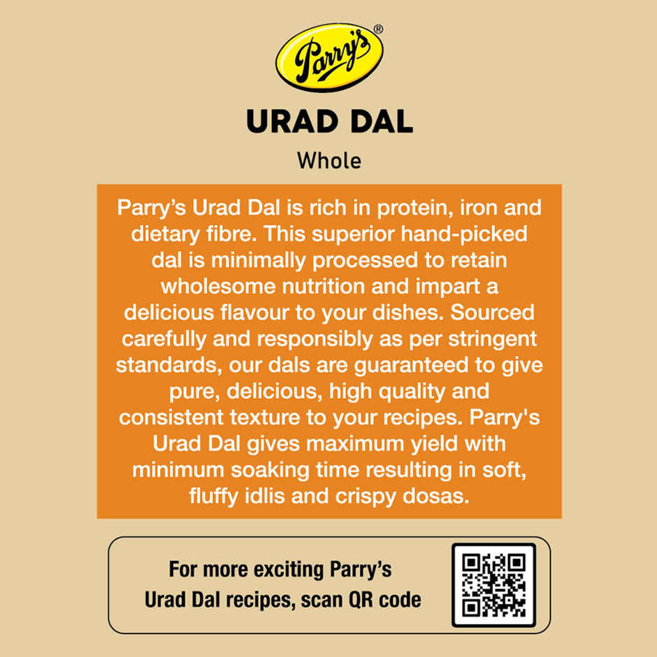 Parry's Urad Dal Whole