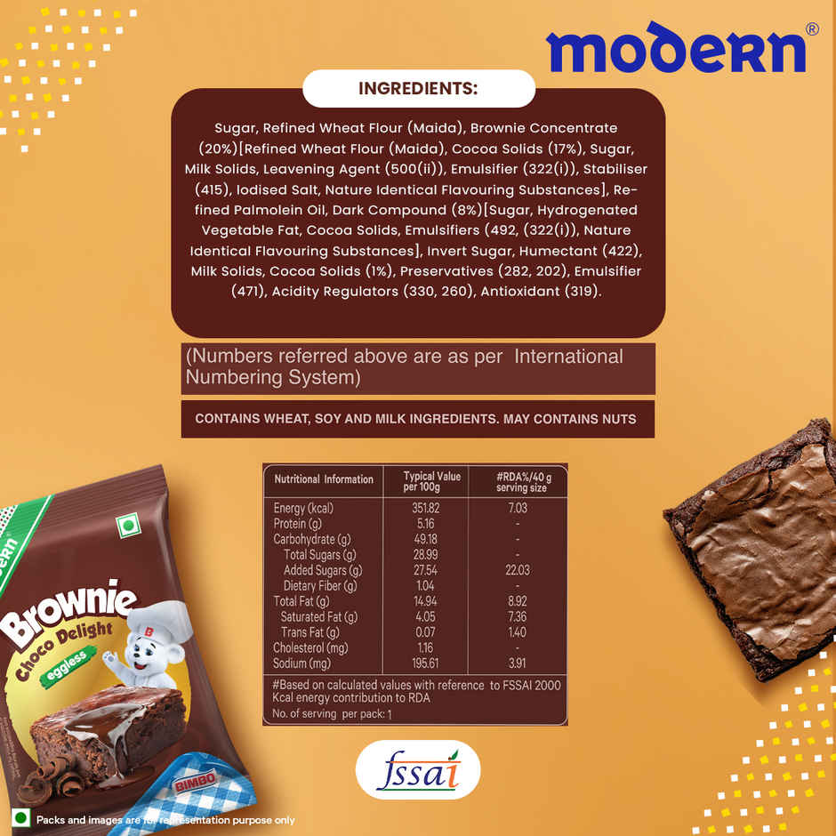 Modern Choco Delight Brownie