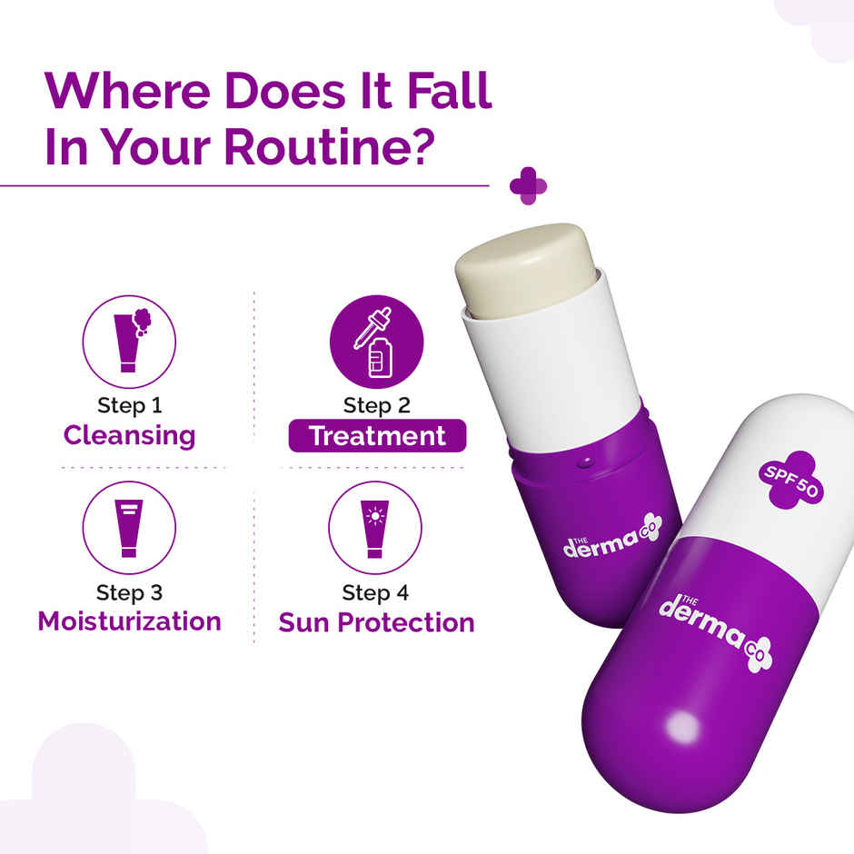 The Derma co. 1% Kojic Acid Lip Balm SPF 50PA+++