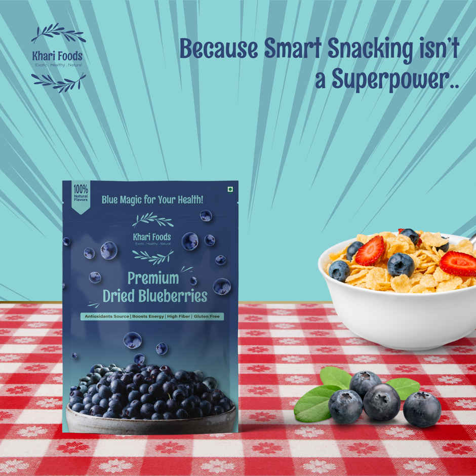 Khari Foods Blueberry Dried