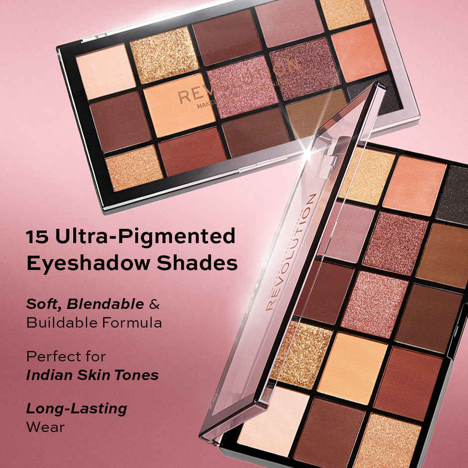 Makeup Revolution Reloaded Eyeshadow Palette Velvet Rose