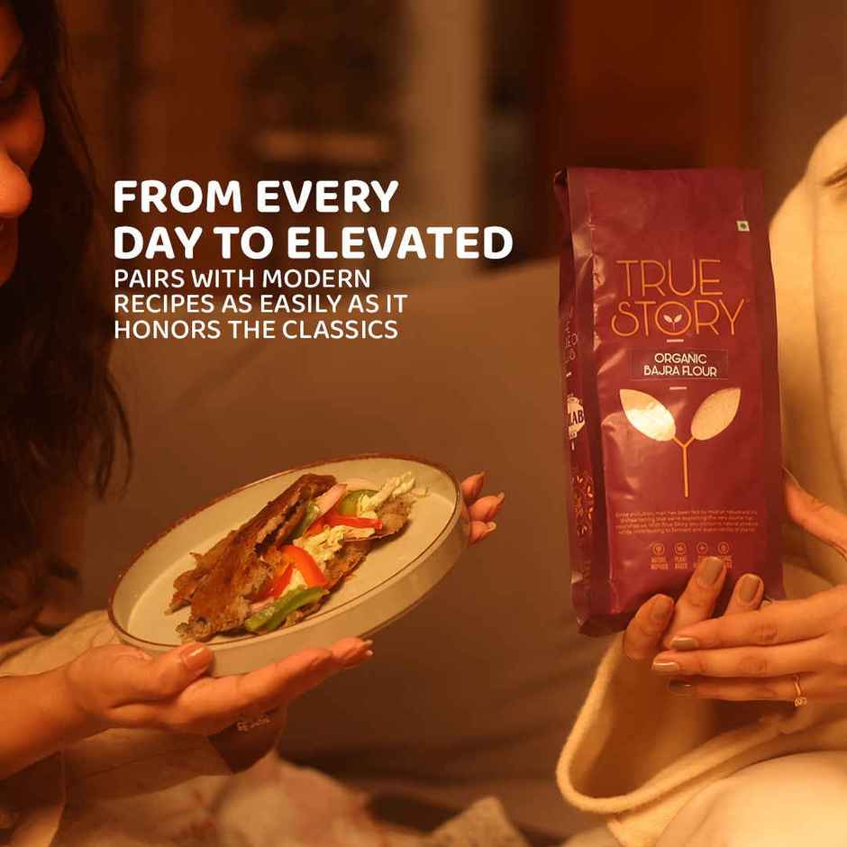 True Story Organic Bajra Flour/ Organic Pearl Millet Flour