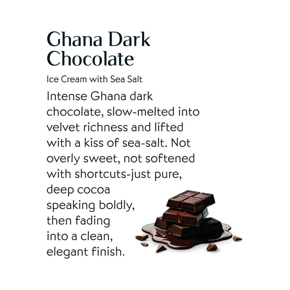 Huber & Holly Ghana Dark Chocolate Tub
