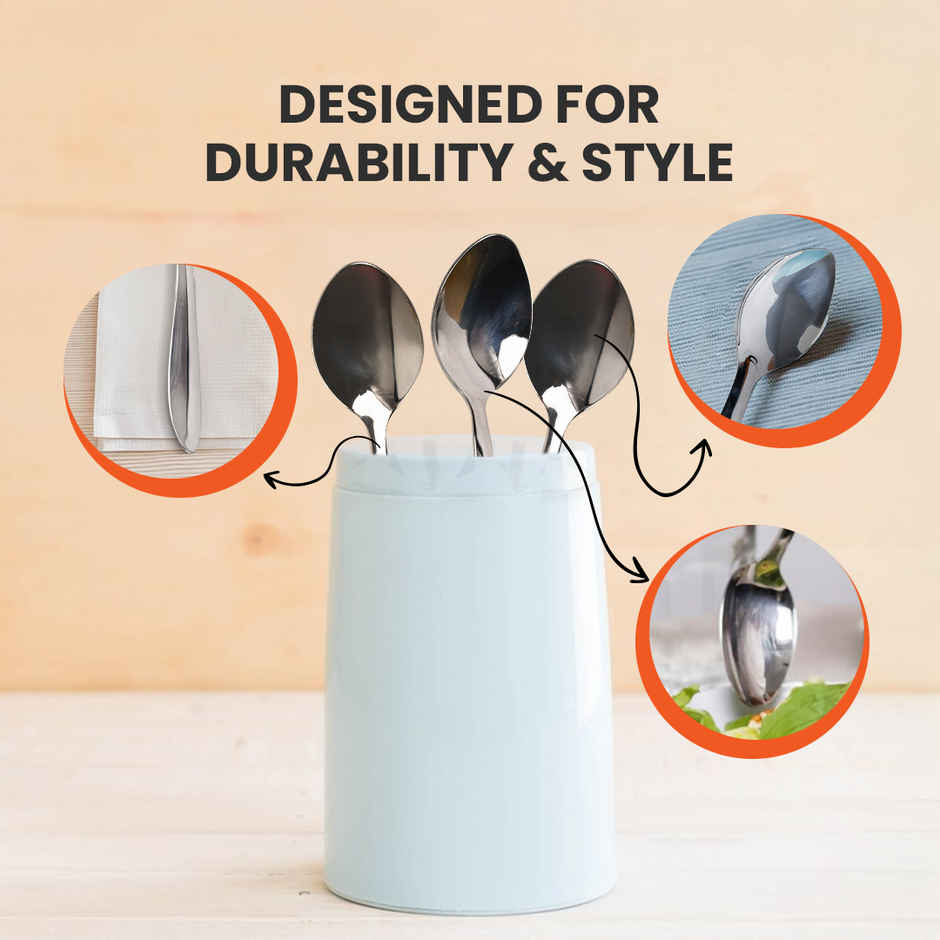 Habitat Basic Wilton Tea Spoon | Set Of 3