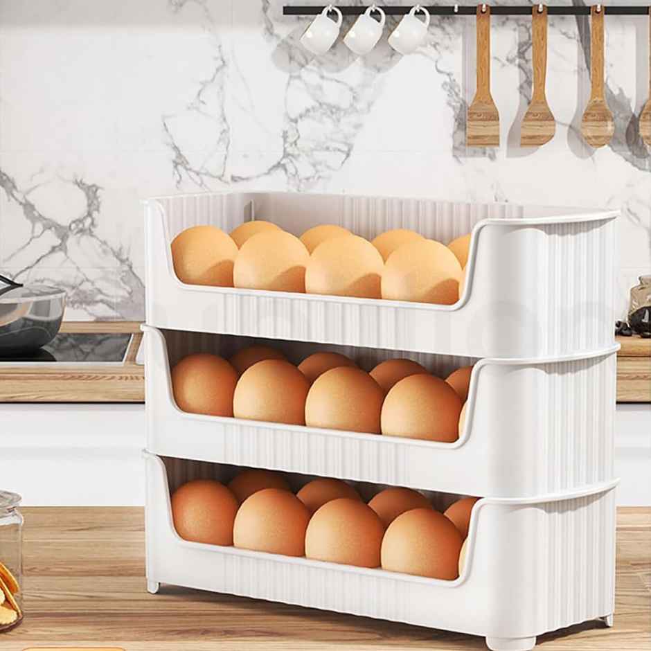 Perpetual EggNest Stackable Egg Tray Set